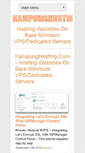 Mobile Screenshot of kampunghosting.com